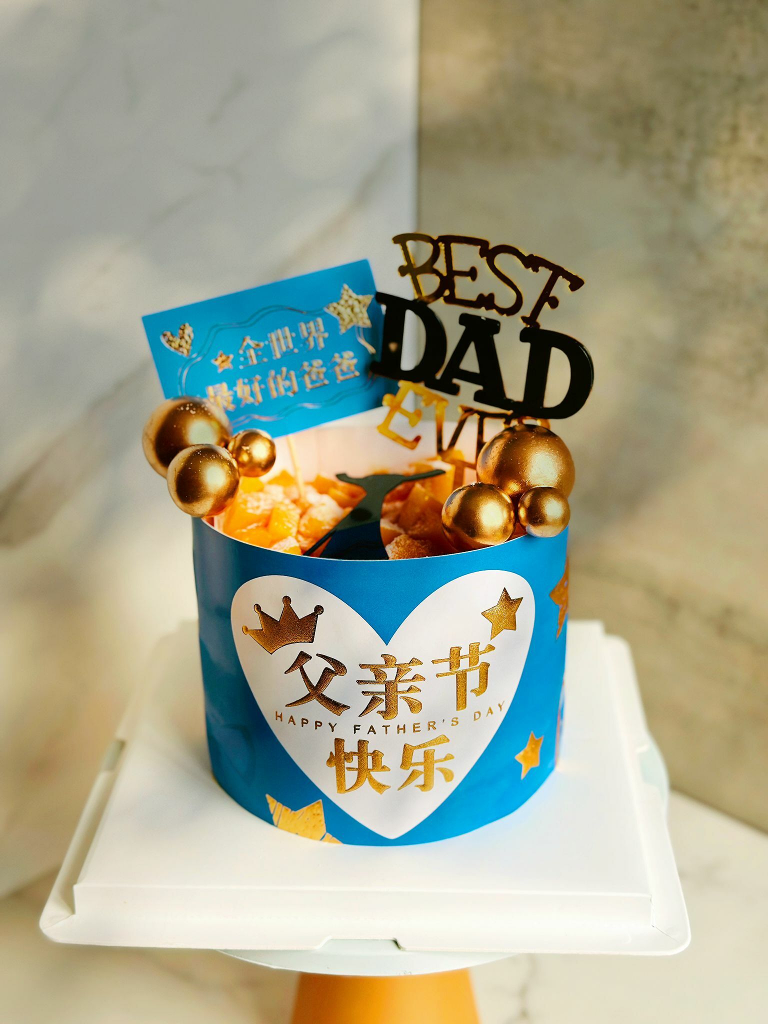 雙層夾心芒果蛋糕