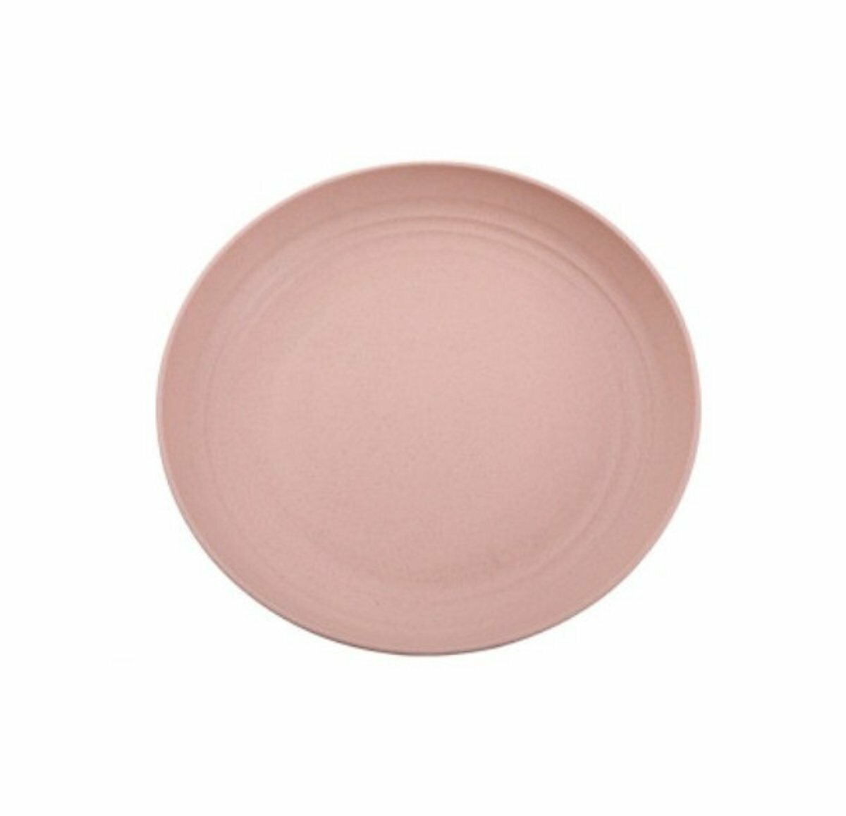 Dinner Plate - Wheat Straw Plate Bone Dish (Nordic Flour Single Size: 25.1CM Without Packaging)