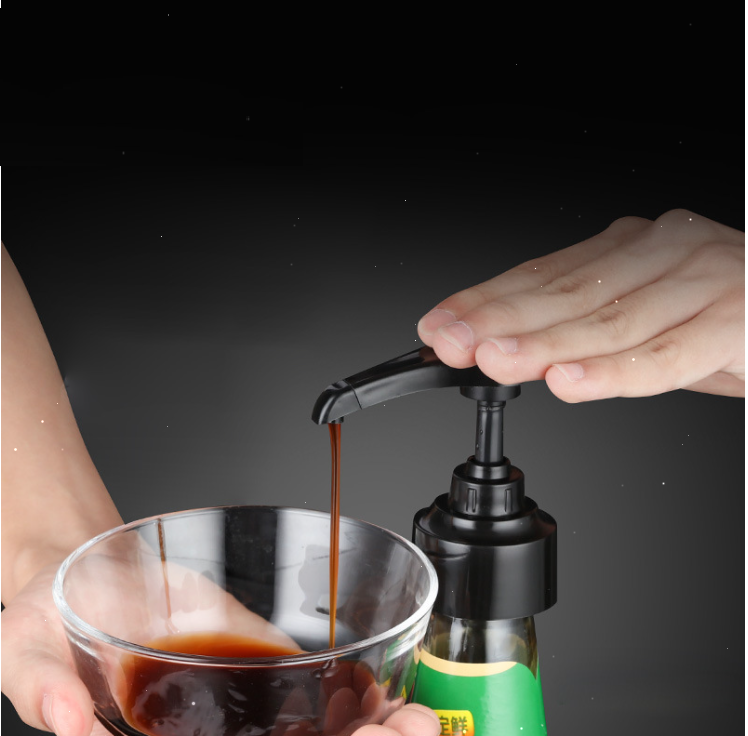 熱賣廚房蠔油番茄醬定量按壓泵嘴