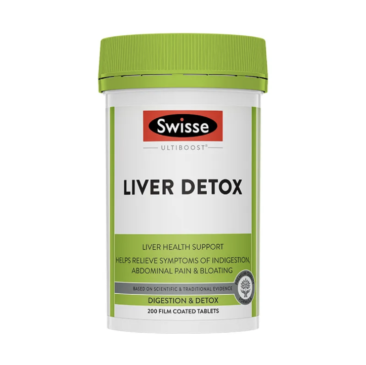 Swisse Ultiboost - 奶薊草護肝片排毒精華 200粒