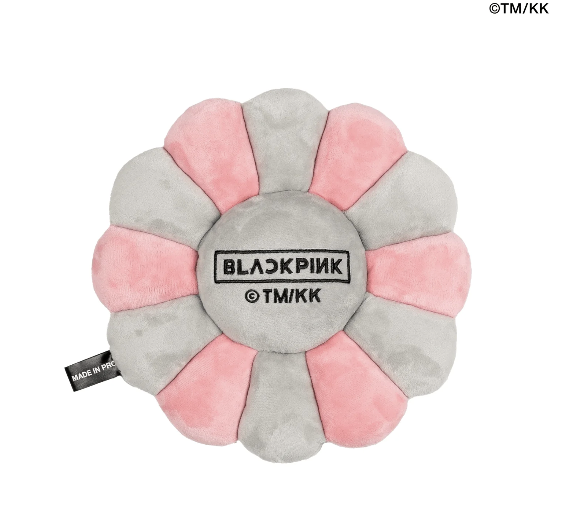 BLACKPINK x Takashi Murakami Flower  Pillow（30CM）灰粉