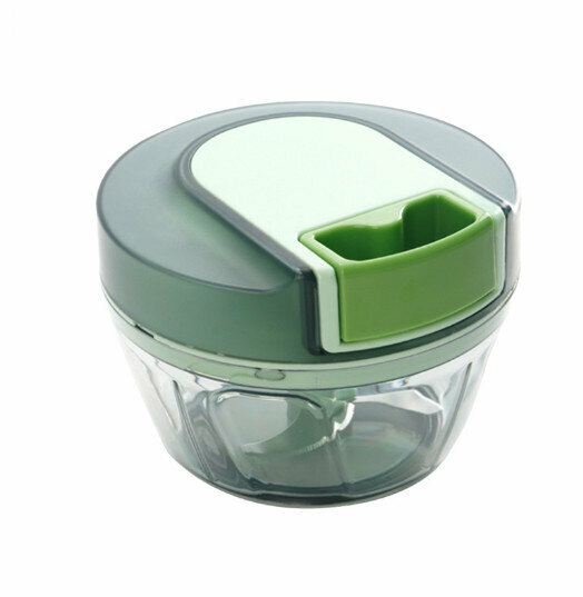 Manual Chopper - 【Dark Light Green 400ml】Food Processor #Garlic Chopper #Pepper Chopper