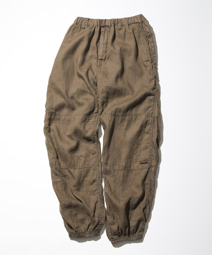 日本CAHLUMN LINEN GYM PANT 縮口長褲