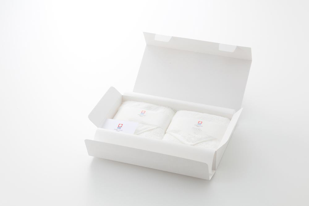 日本今治 - 「雲」100% 面巾 禮品套 34X85