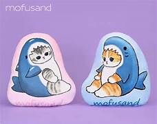 [絨毛公仔系列] 貓福珊迪造型印刷抱枕 12吋 