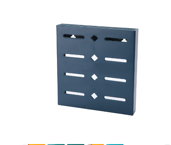 [Dark Blue] Wall-mounted non-punching knife holder Kitchen knife knife storage rack [1pc]