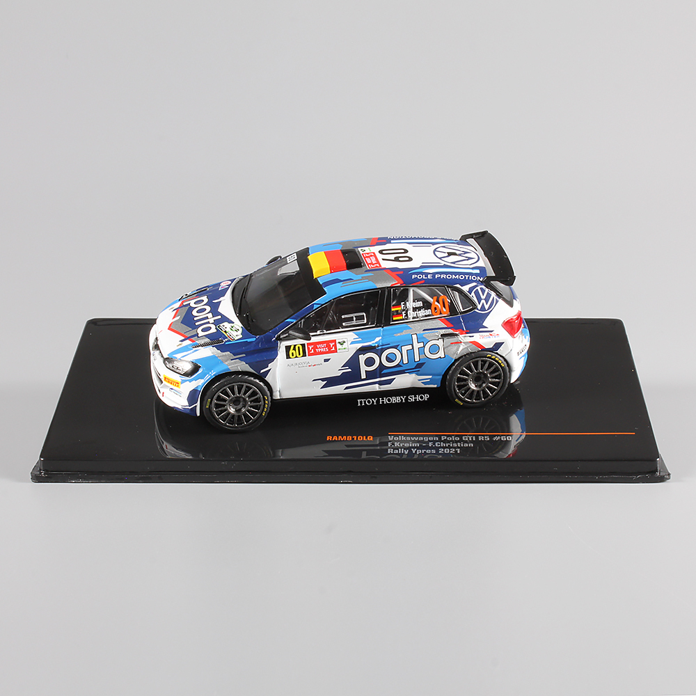 1:43《ixo》VOLKSWAGEN POLO GTI R5 #60 ｜ITOY HOBBY SHOP