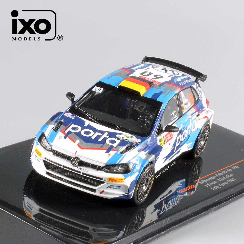 1:43《ixo》VOLKSWAGEN POLO GTI R5 #60 ｜ITOY HOBBY SHOP