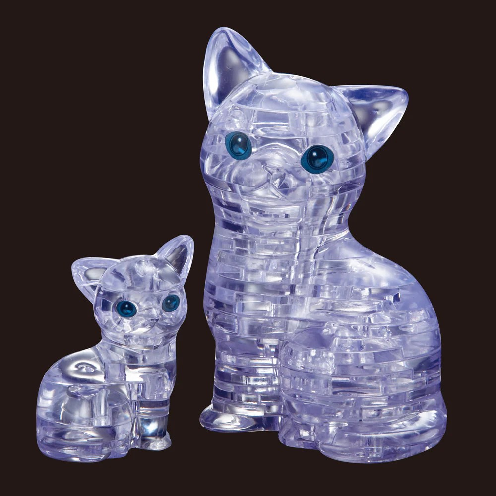 貓咪 (立體水晶)