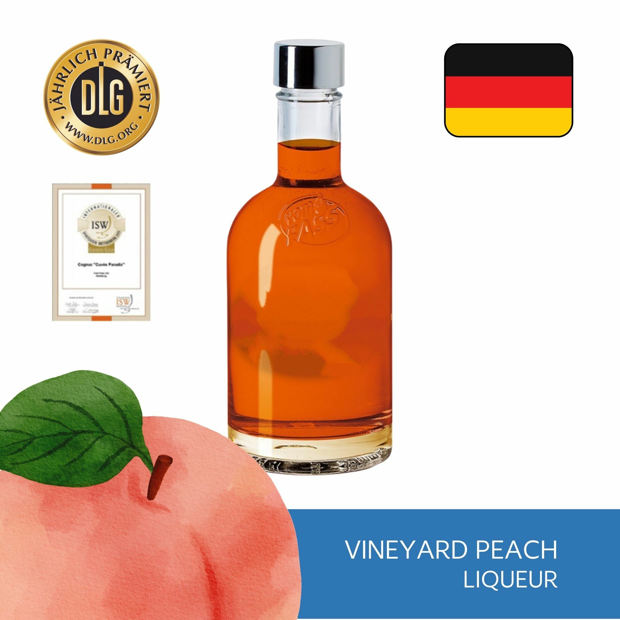 Vineyard Peach Liqueur 18% Vol.