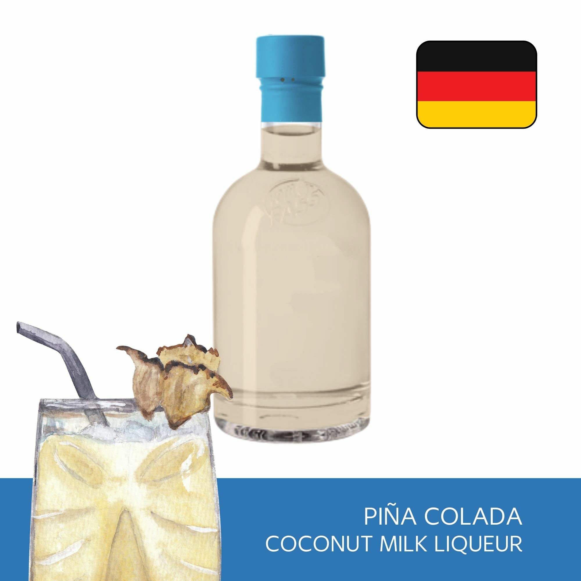 Pina Colada Coconut Milk Liqueur 18% Vol.