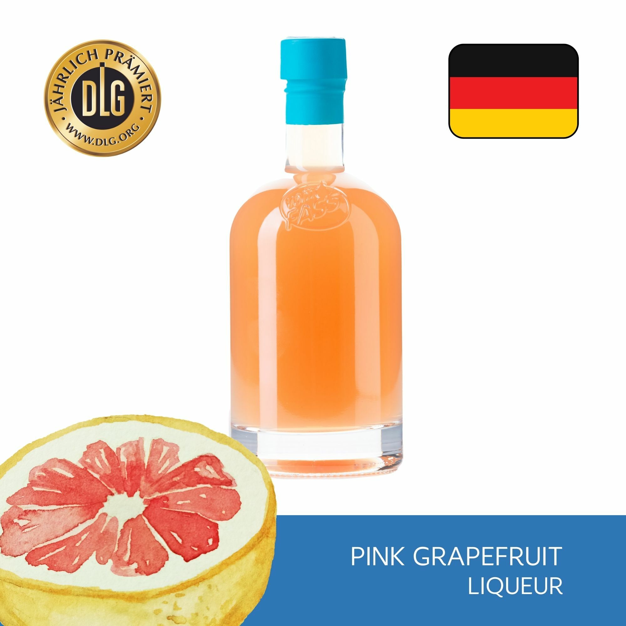 Pink Grapefruit Liqueur 15% Vol.