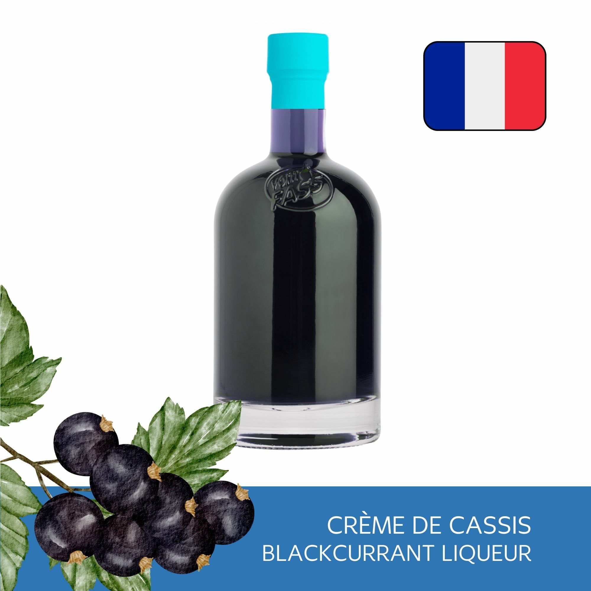Creme de Cassis - Blackcurrant Liqueur 20% Vol.