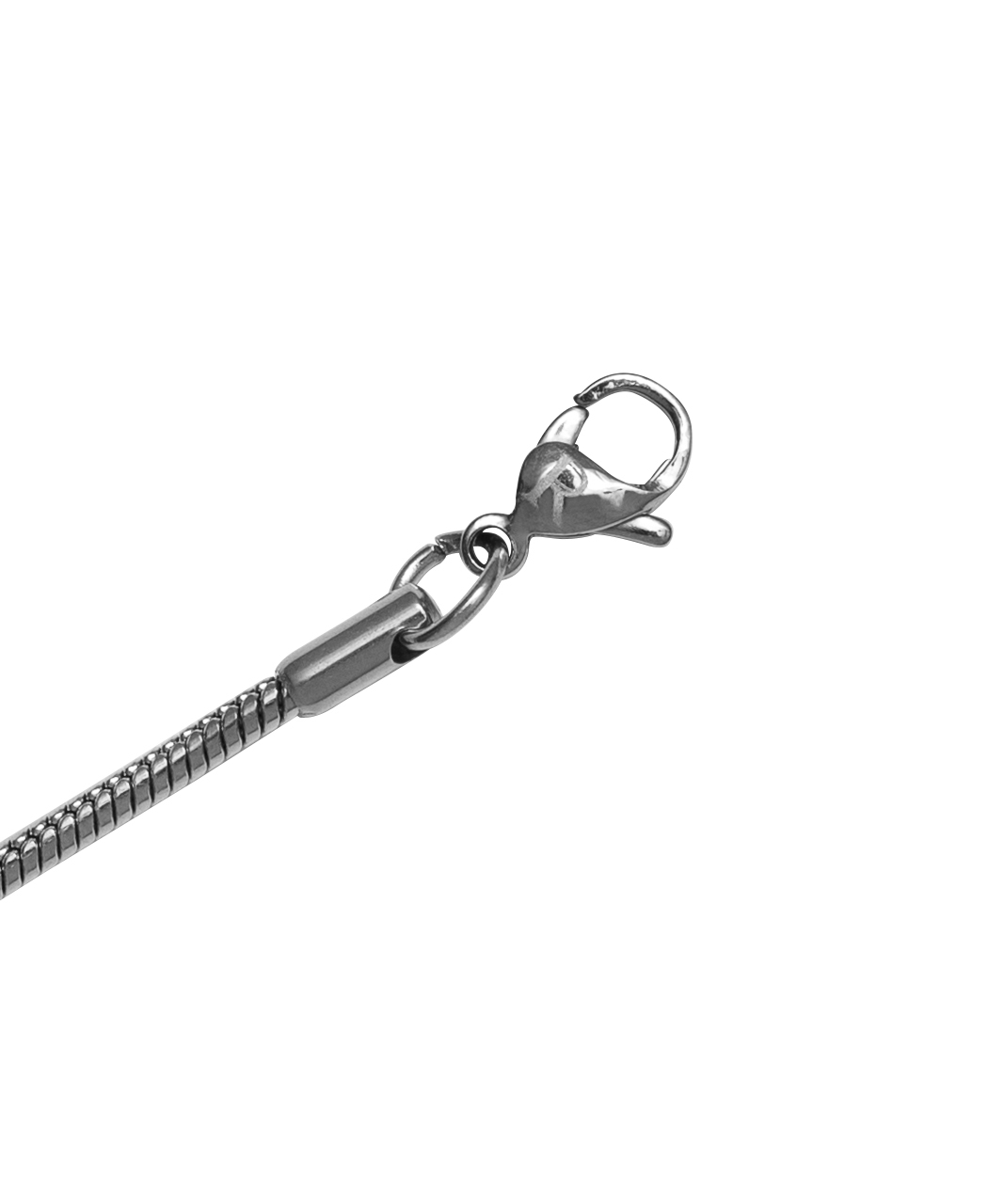 RECOVERY 2MM圓蛇項鍊 (亮銀)