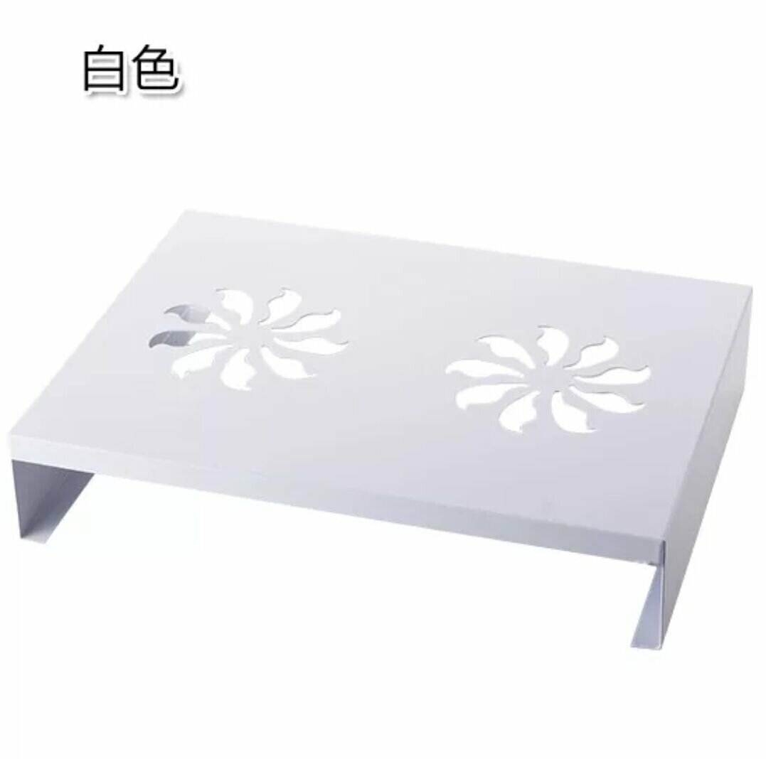 熱推廚房電磁爐置物架 多功能置物架 煤氣爐蓋板 電陶爐收納架 爐頭架  電飯煲底座架  灶台蓋板  微波爐架 煮食爐支架 打邊爐電磁爐散熱架【白色】 