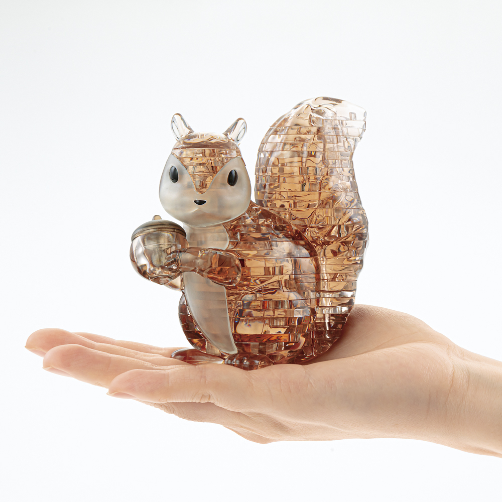 松鼠 (立體水晶)