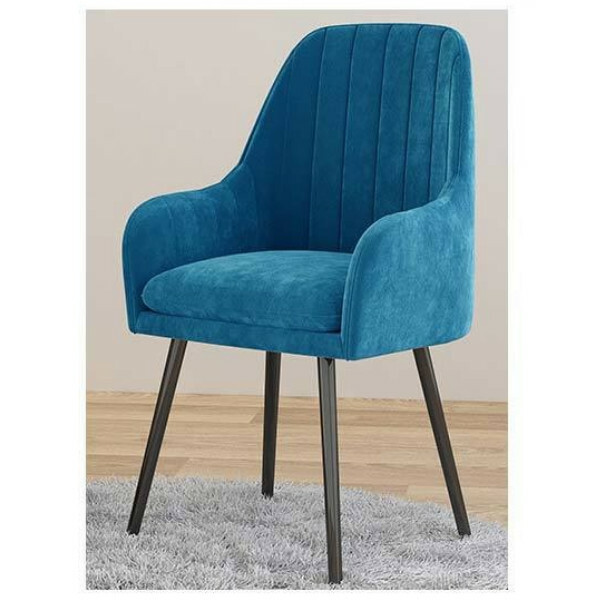 Popular Nordic chair, office chair, dining chair, cafe chair [special offer, small flaws] **Mind the photo** (blue + black feet)