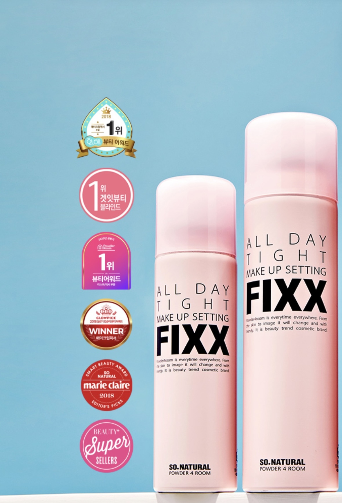 《現貨》So Natural All Day Tight Make Up Setting FIXX (75ml)