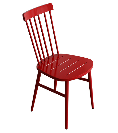 Hot style simple leisure back chair (flame blue gold high gloss) (size: 45*39*41*41*42.5CM)