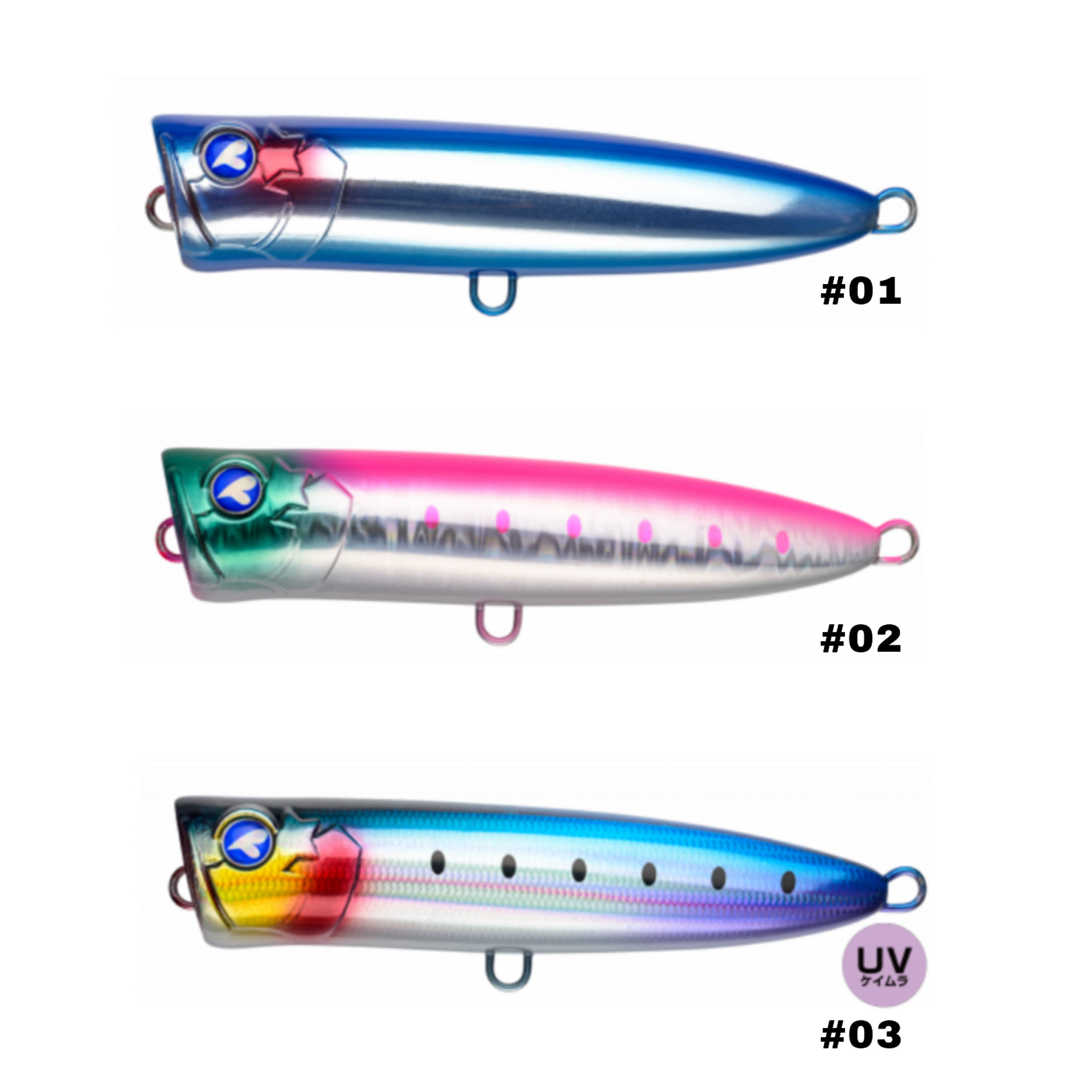 BLUEBLUE FISHING Gachipop 100 Popper