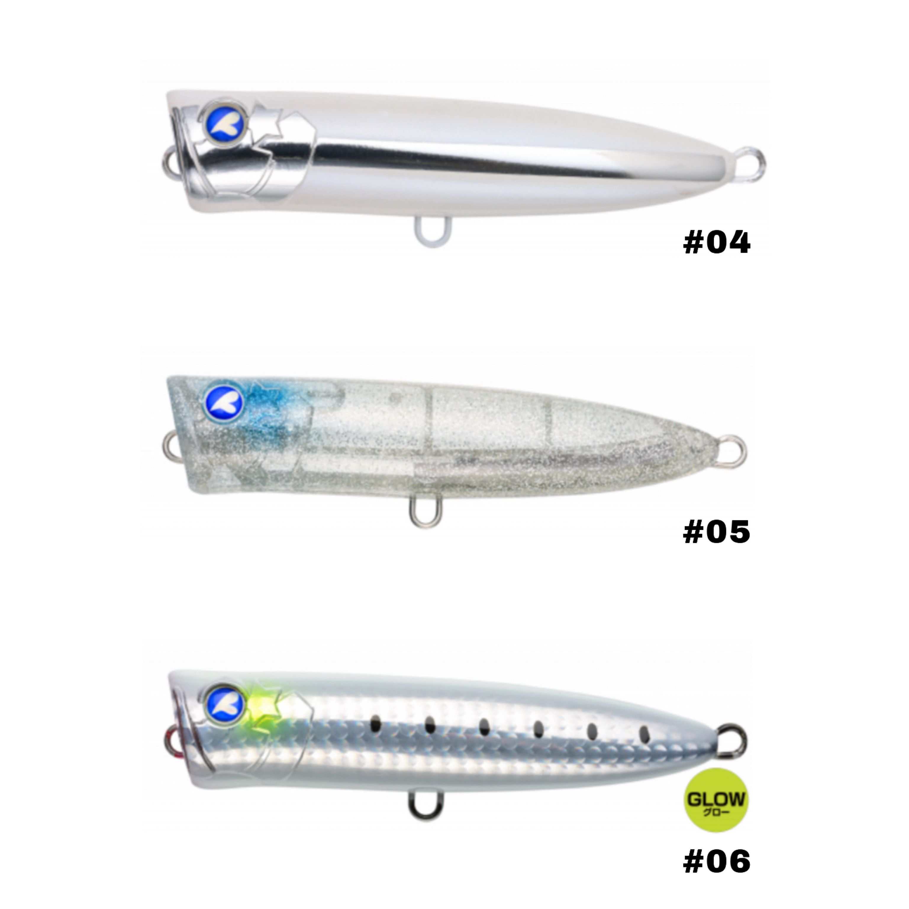 BLUEBLUE FISHING Gachipop 100 Popper