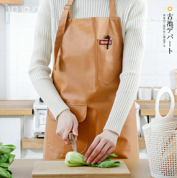 激抵防水圍裙工作服（橙色）