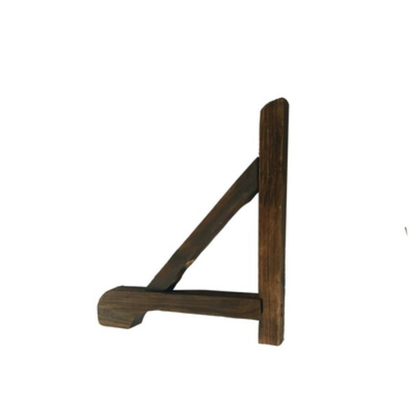 New fir solid wood furniture, outdoor flower stands, fences, potted plant pergola (single-sided wooden legs)