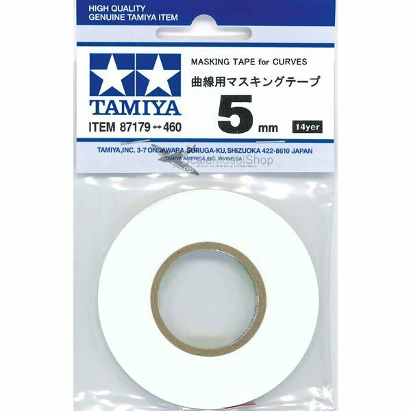 Tamiya Masking Tape For Curves 5mm #87179