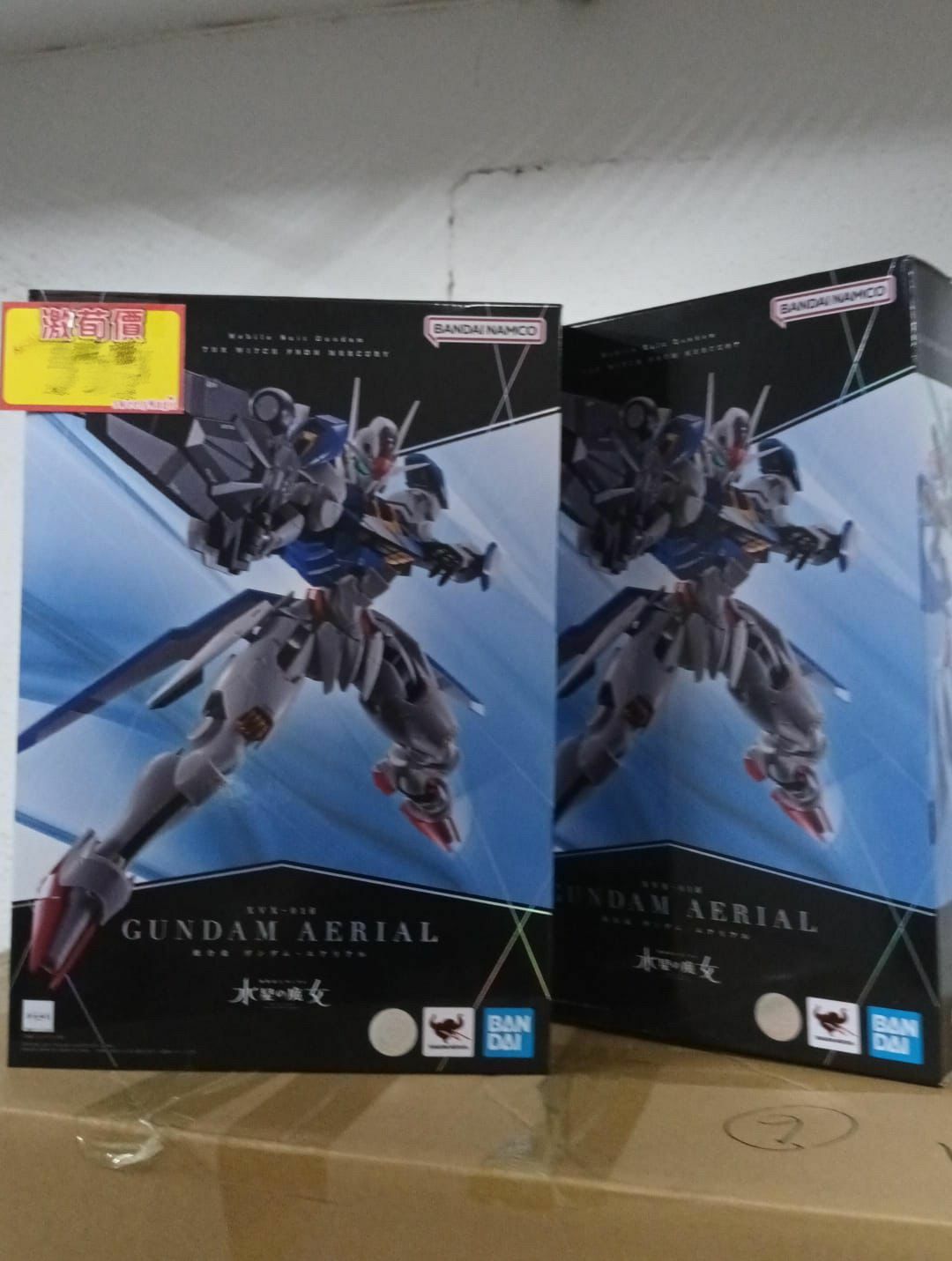 BANDAI [CHOGOKIN]《水星之魔女》風靈高達CHOGOKIN GUNDAM AERIAL 可動Figures (己開封)