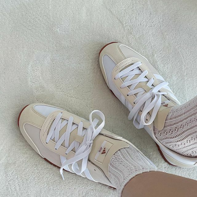 ADIDAS VS JOG 2.0 蜂蜜奶油 米白 奶油 男女鞋 JI2435 / 預購