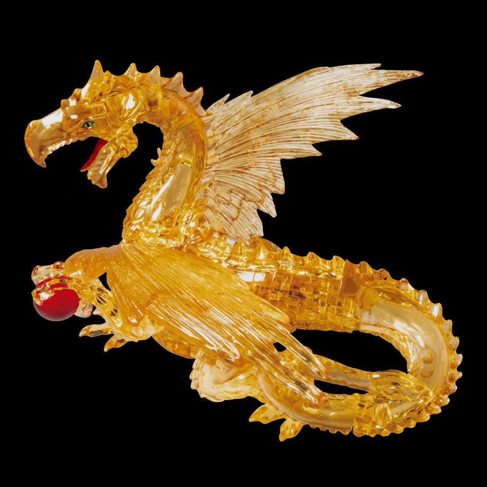 金龍 (立體水晶)