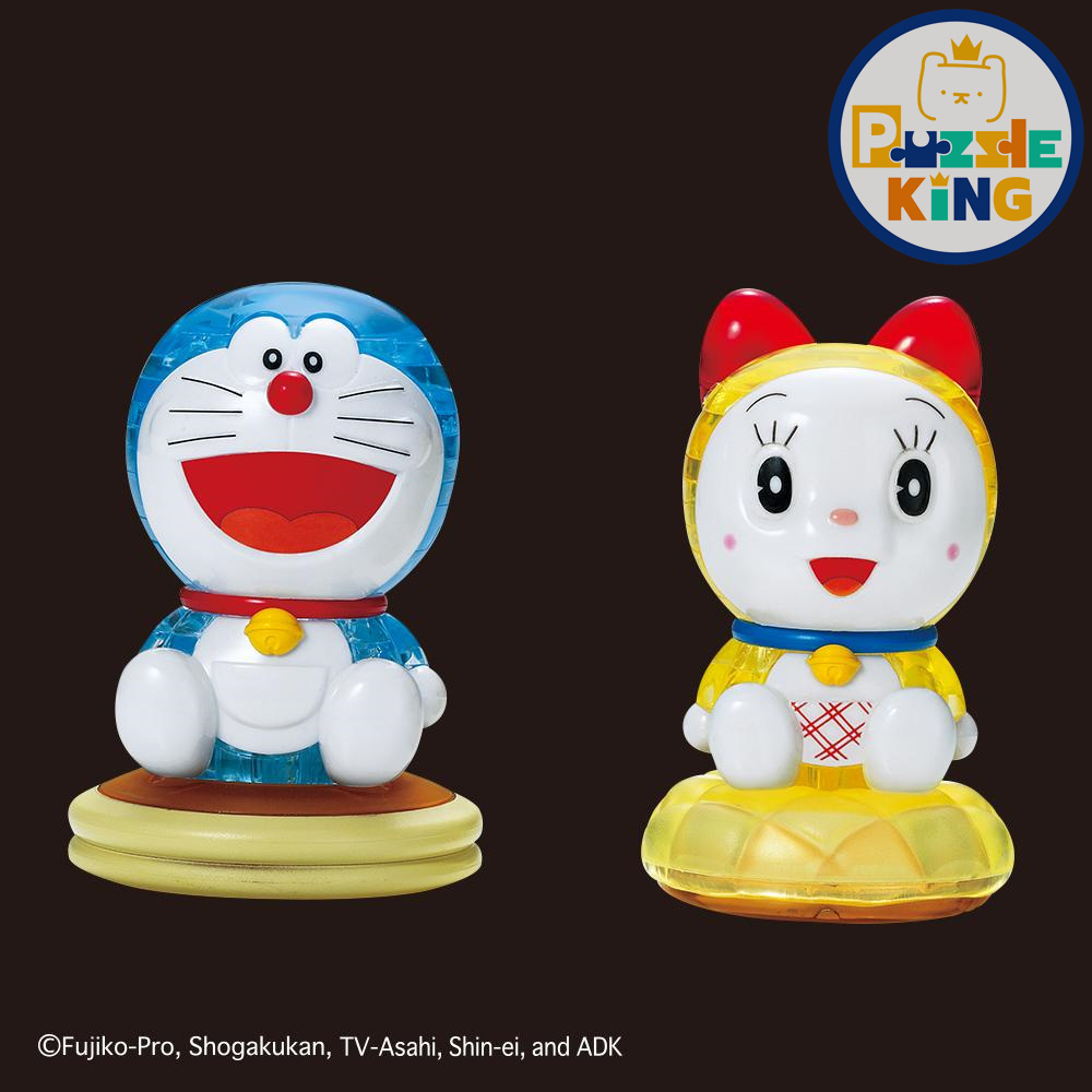 哆啦A夢和哆啦美 (立體水晶)