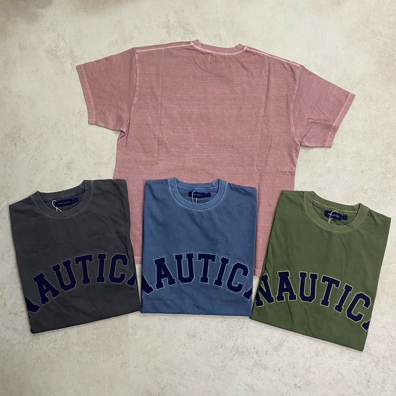 Nautica KR Arch Pigment 水洗短Tee NTS3603