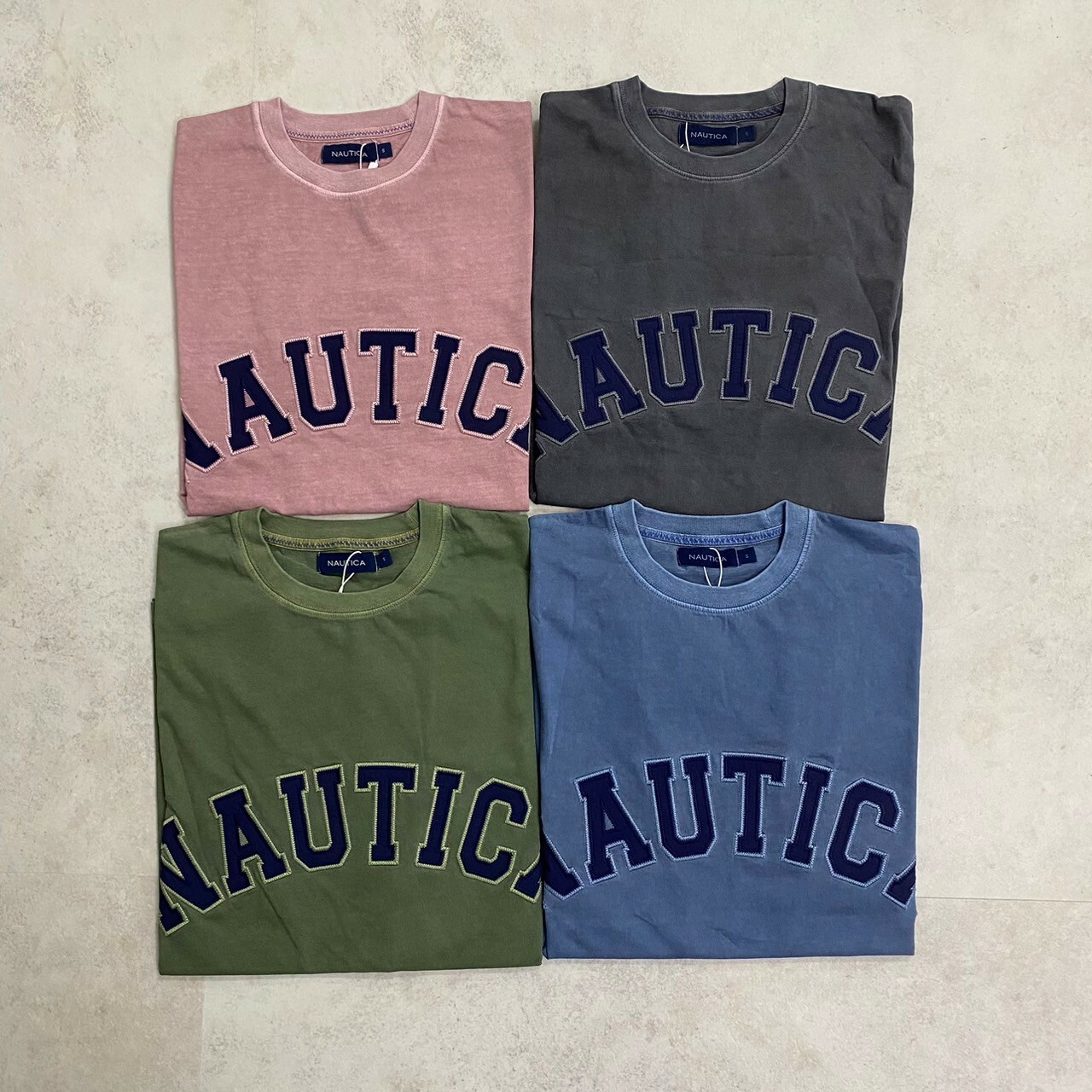 Nautica KR Arch Pigment 水洗短Tee NTS3603
