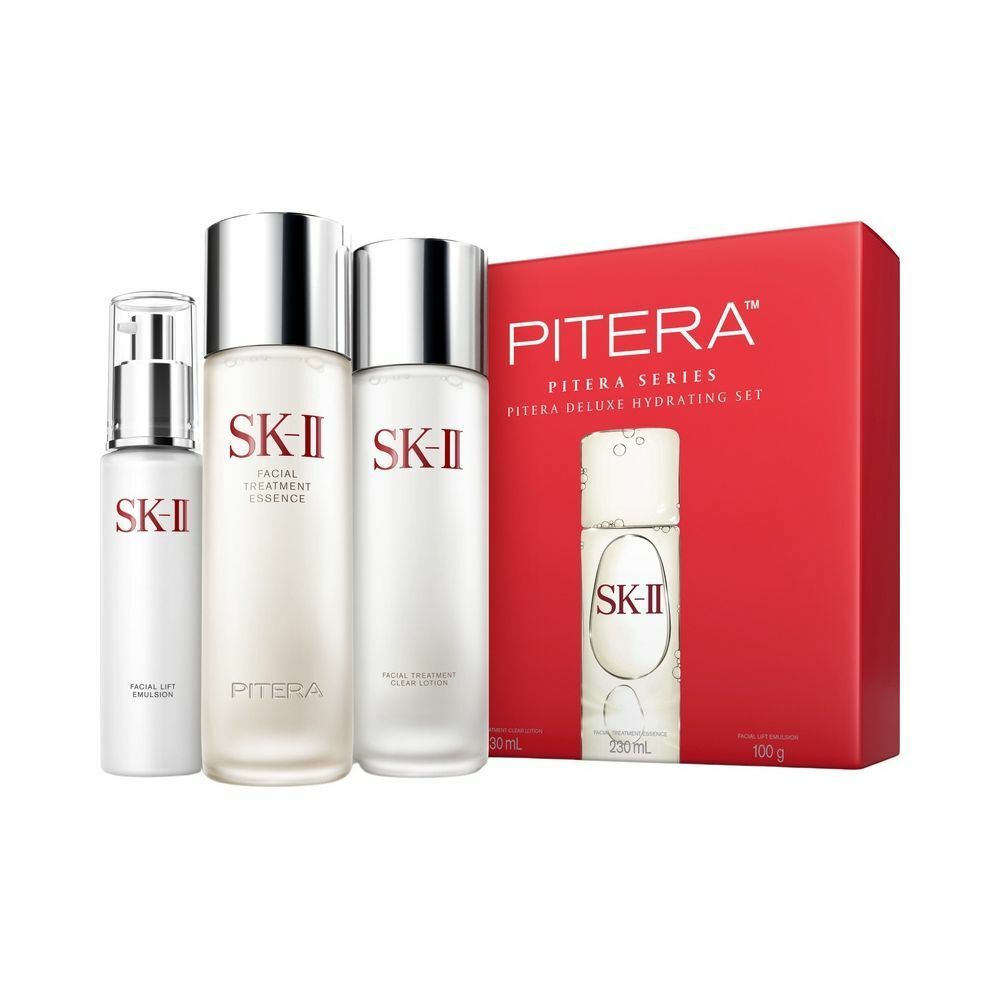 SK-II  全方位PITERA™ 保濕修護套組規格  230ml + 230ml + 100g