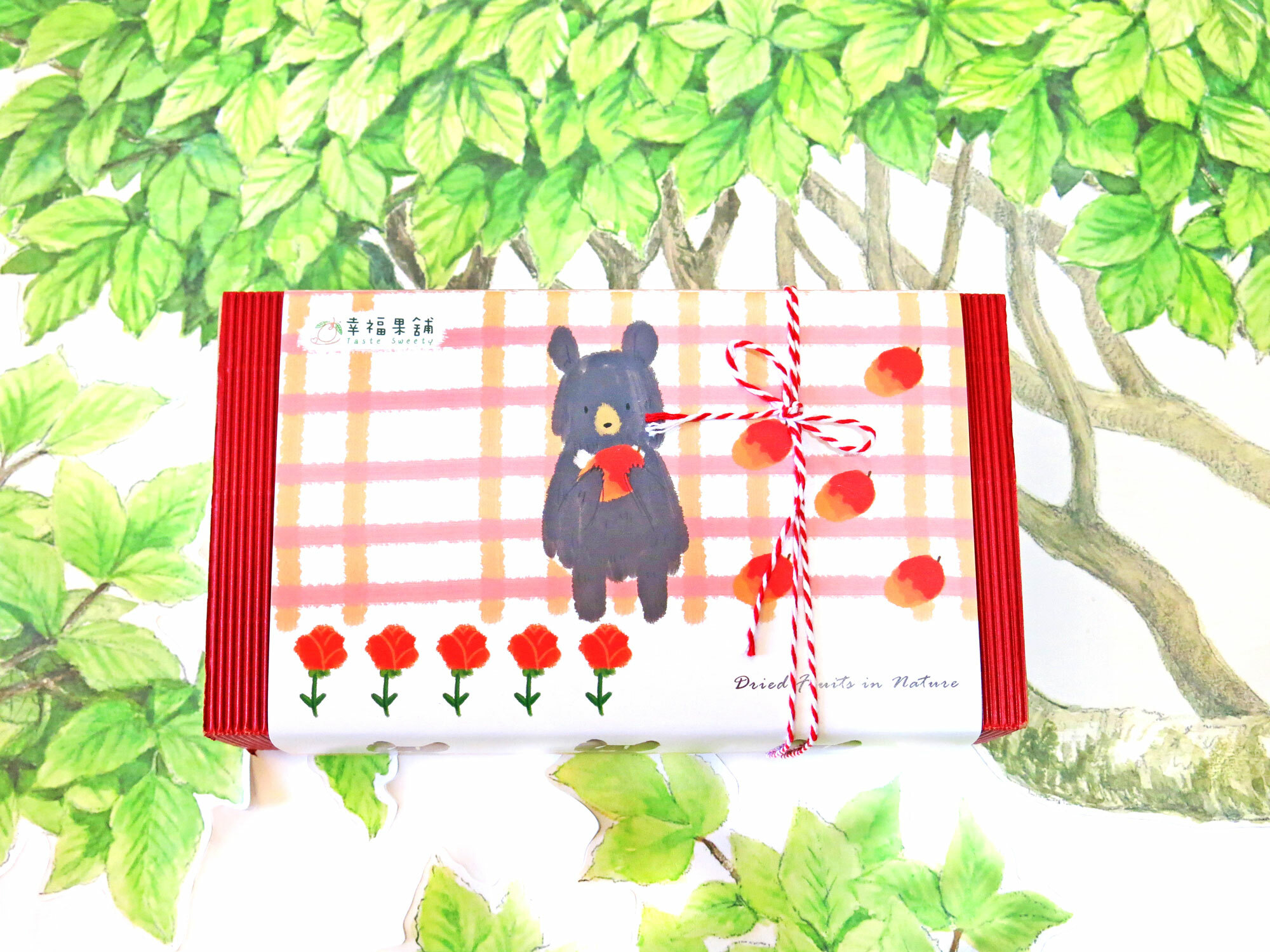 芒果熊水果乾小禮盒8入