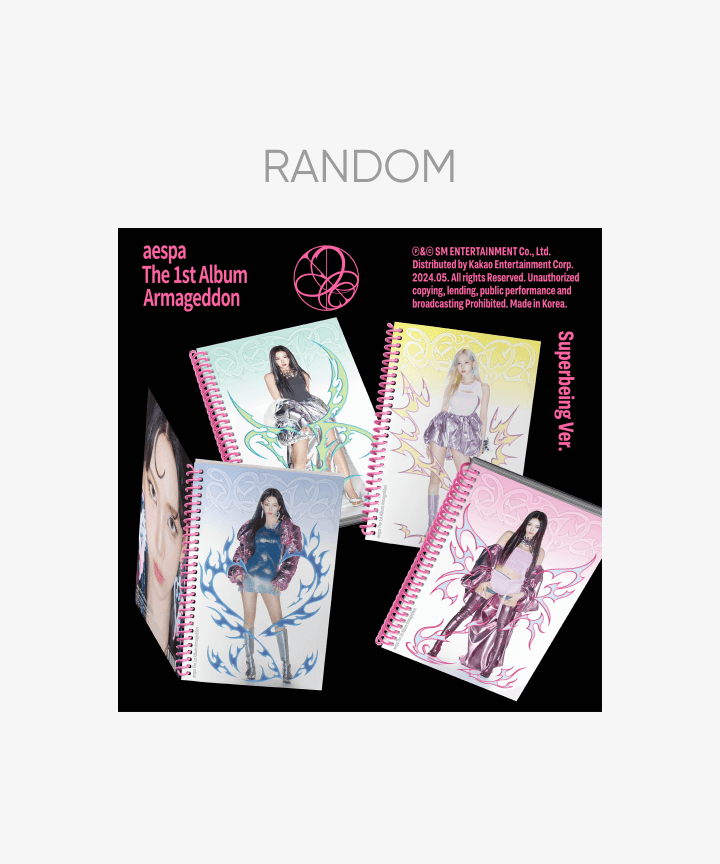 Aespa Armageddon album (Superbeing Ver)