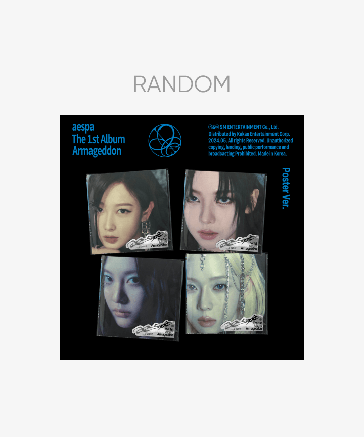 Aespa Armageddon album (Poster Ver)