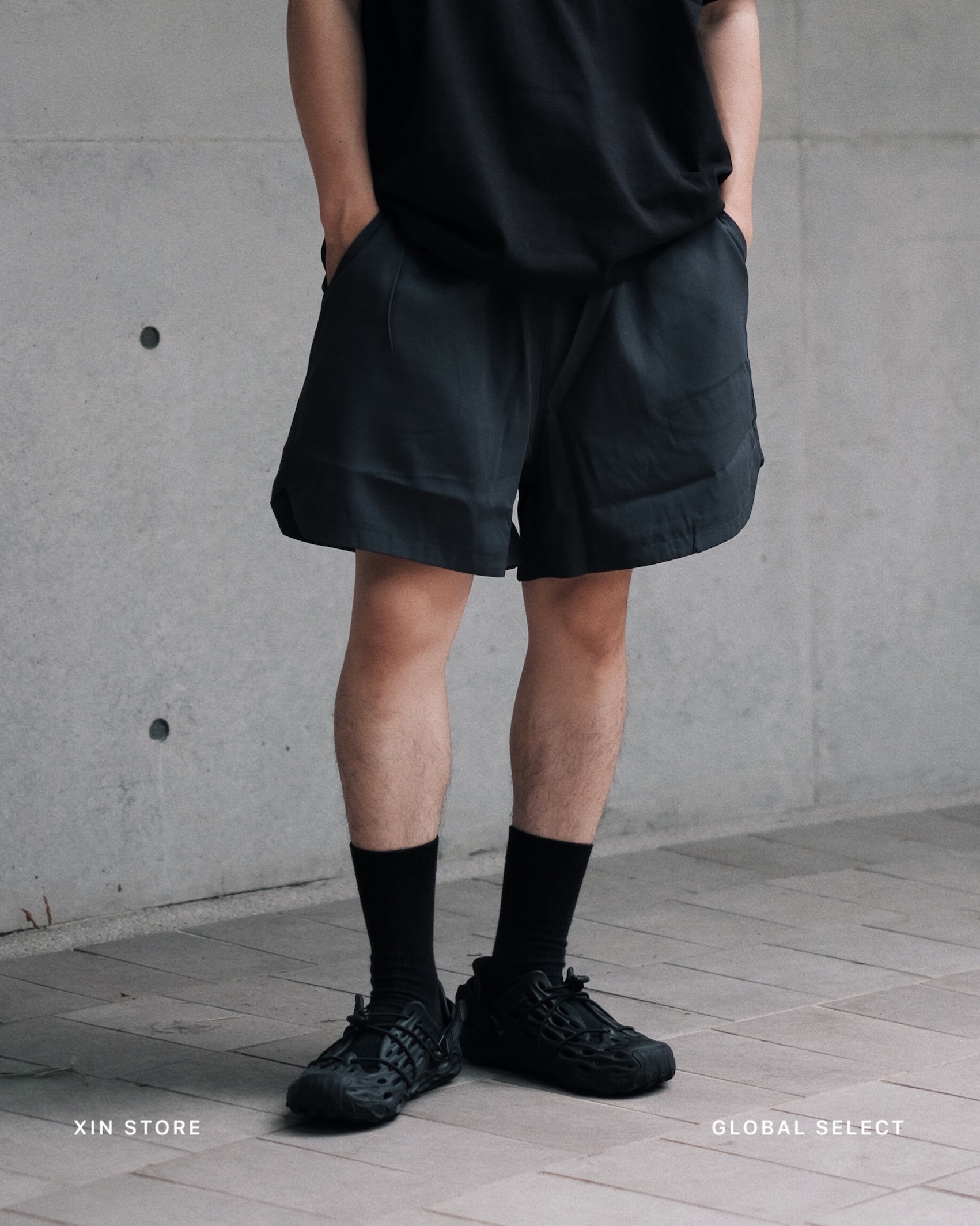 【現貨】EDC Innersect x FOG Jerry Lorenzo 陳冠希 三生萬物 抽繩 酷絲棉 短褲