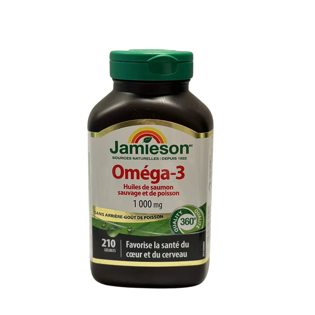 Jamieson - 三文魚油丸1000毫克 210粒