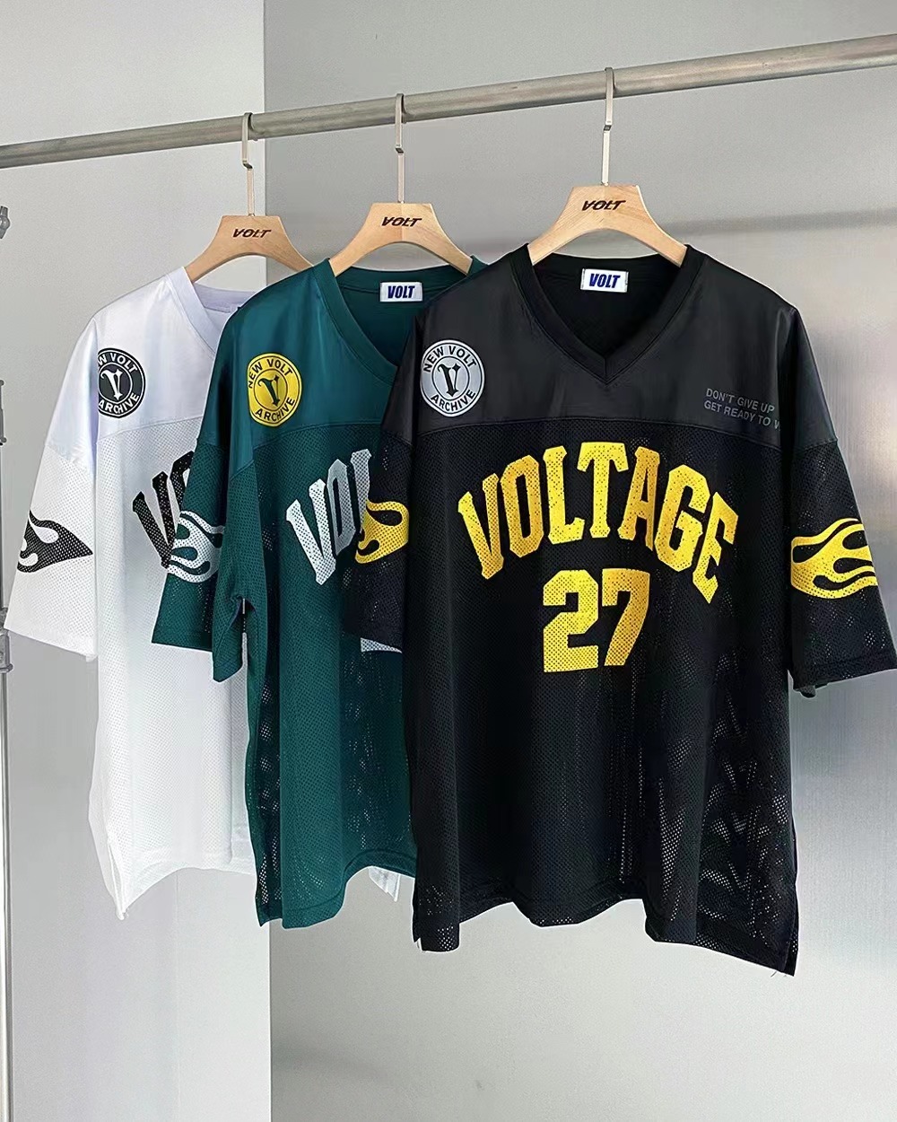 VOLT Fire rugby jerey T