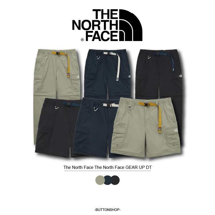 【現貨】The North Face GEAR UP DT 可拆式工裝褲  可拆卸成短褲 NP6NQ06