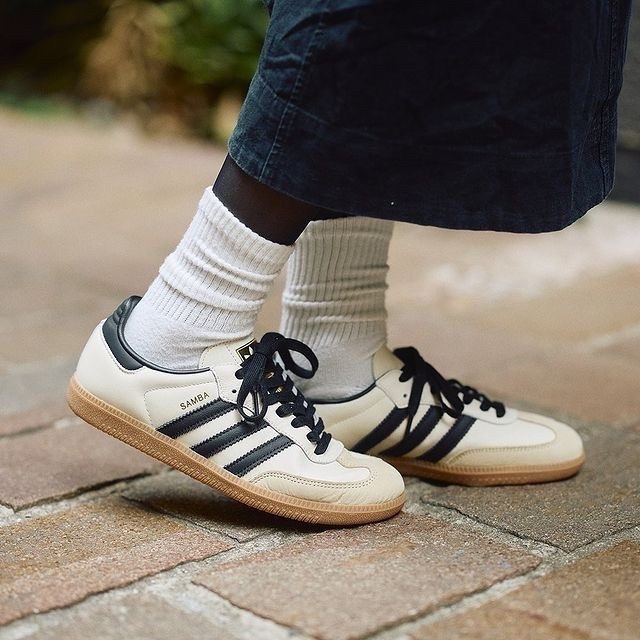 預購adidas Originals WMNS Samba OG Cream White/Core Blac