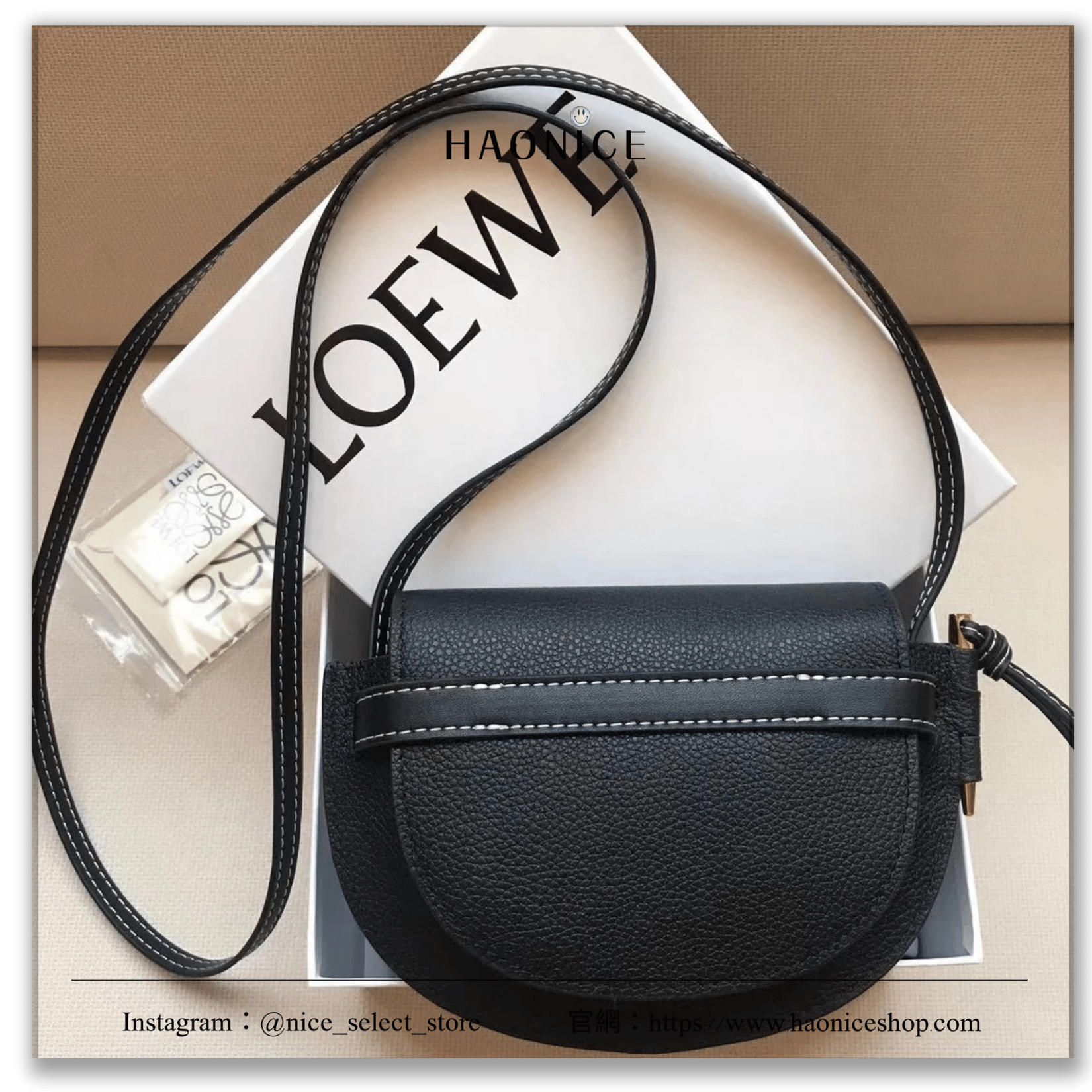 【NICE 歐美日韓代購】24SS新款🇪🇸西班牙精品 Loewe GateDual 21 經典logo蝴蝶結🎀馬鞍包 mini款 細帶