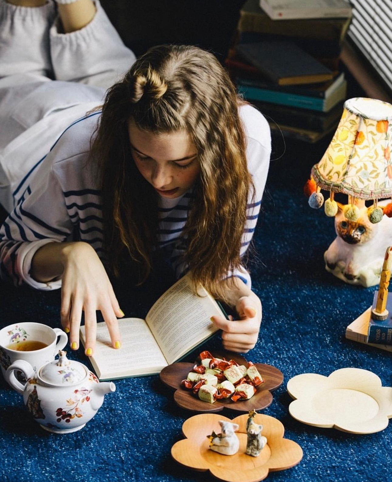 法國製橫條紋水手T