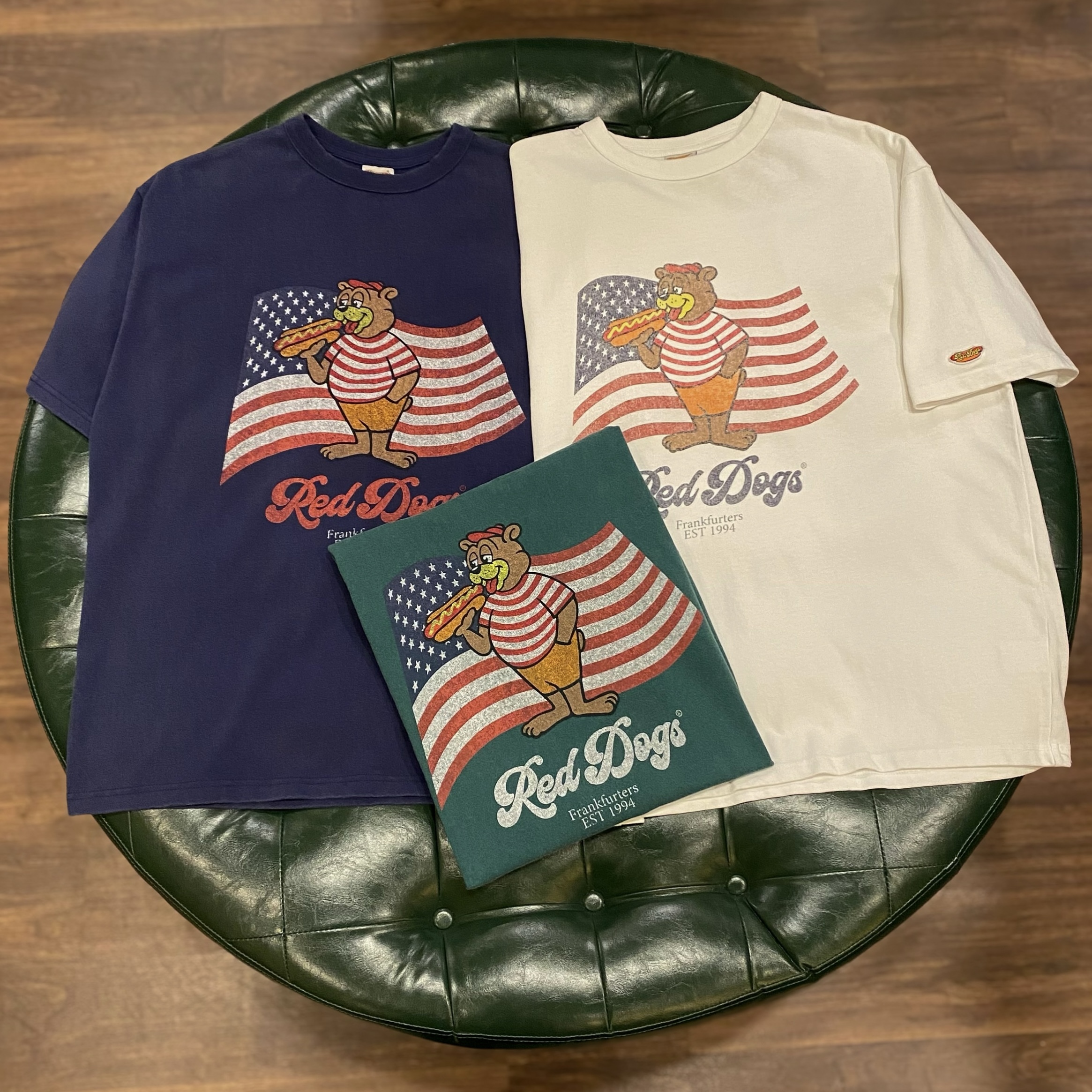 【日貨】Red Dogs小熊熱狗堡短TEE