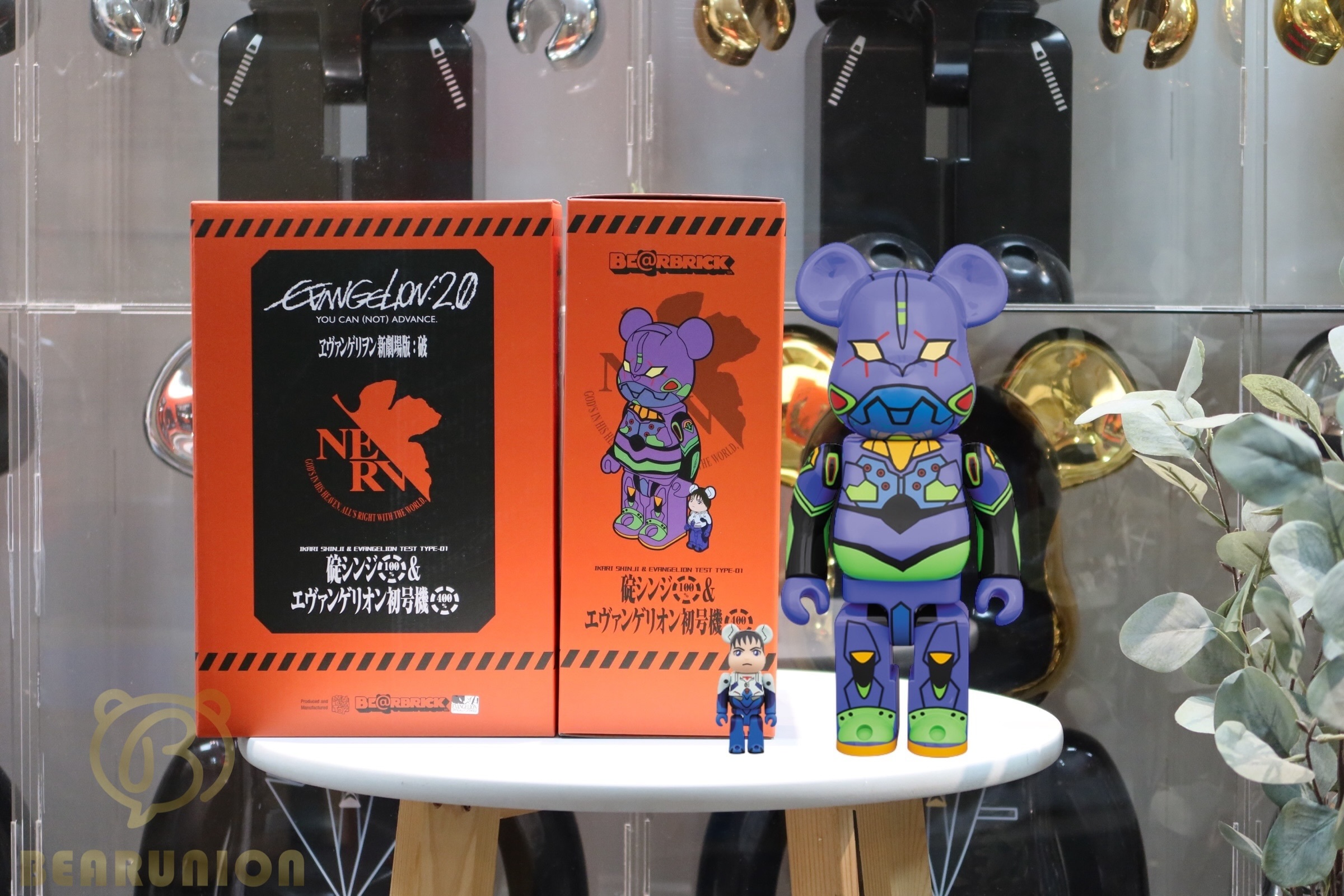 Bearbrick 400%100% 初号機EVA