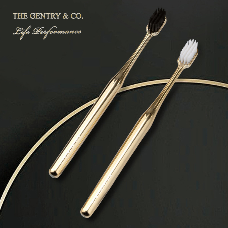 The Gentry & Co. 超細軟毛專業牙刷（抗敏護齦 / 金色）