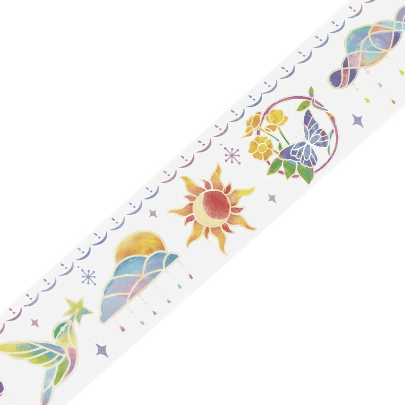 裝飾 時尚咖啡館系列 PET透明膠帶｜日本BGM