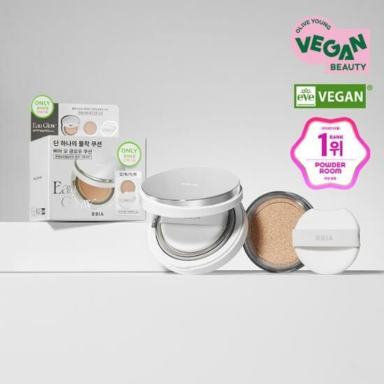 BBIA Eau Glow Cushion 15g [Olive Young with Refill Planning Set]